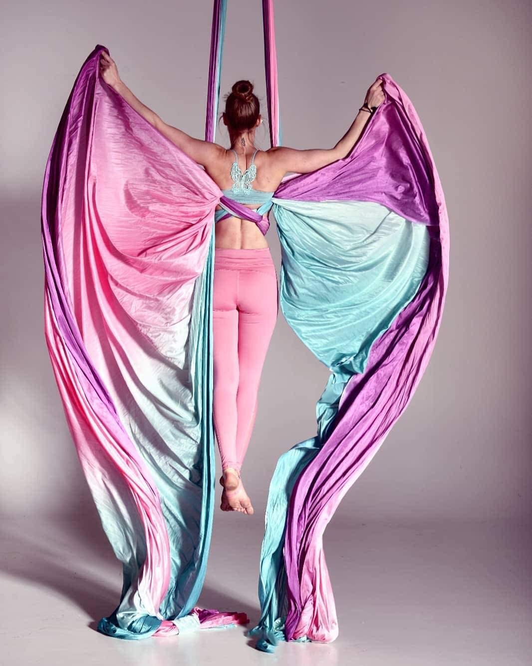 Pilates Yoga Aerial - 8.75 Yards Aerial Gymnastics Hammock Yoga