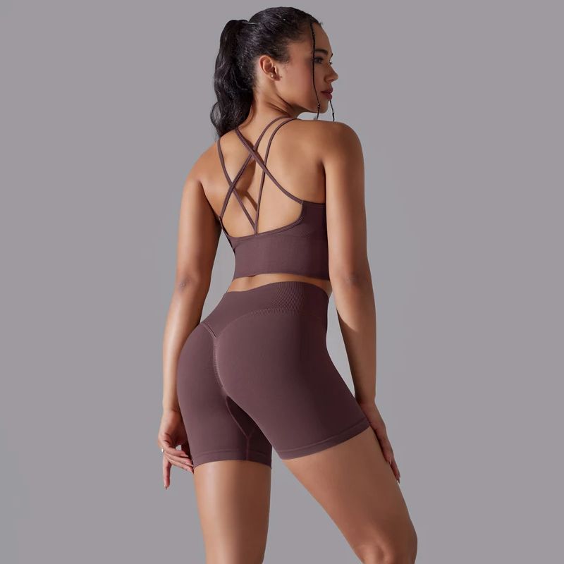 Pilates Yoga Set - Sexy Yoga Sets Women's Tracksuit Seamless