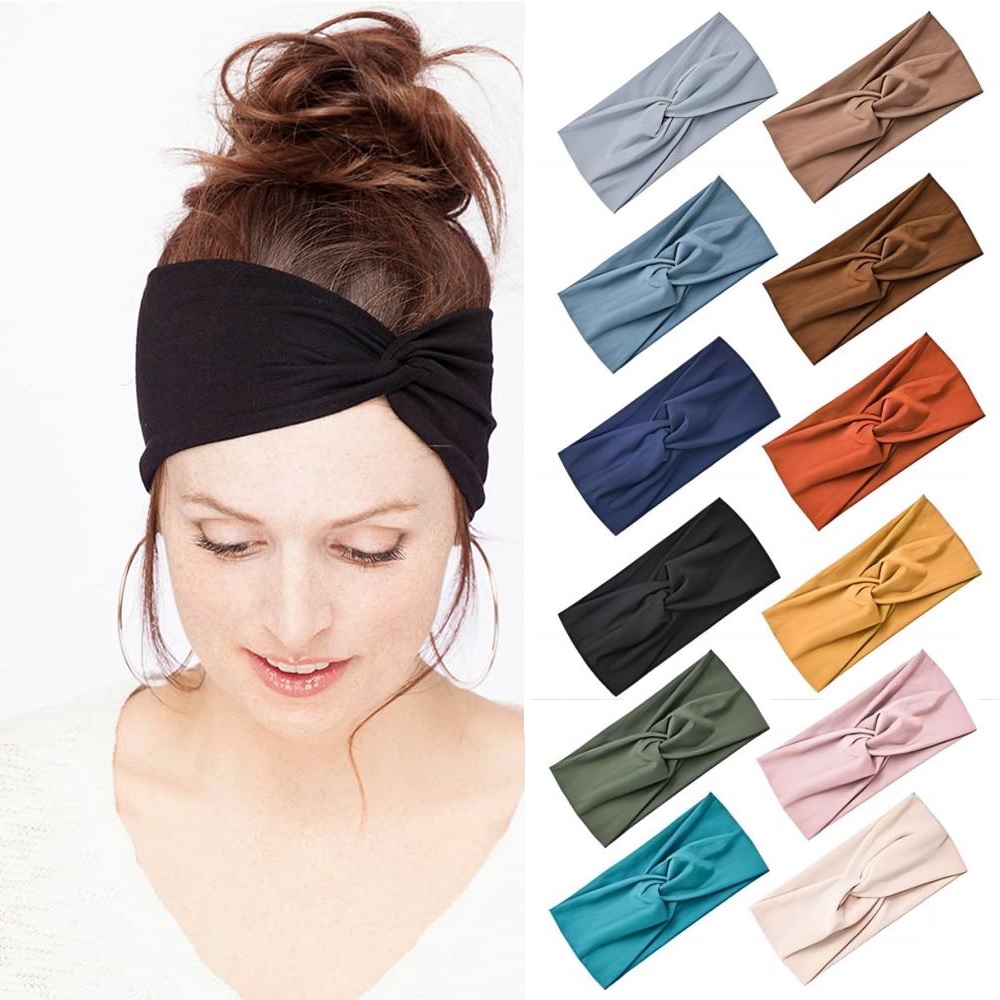 Pilates Yoga Bar - Pilates Elastic Hair Bands Yoga Headband