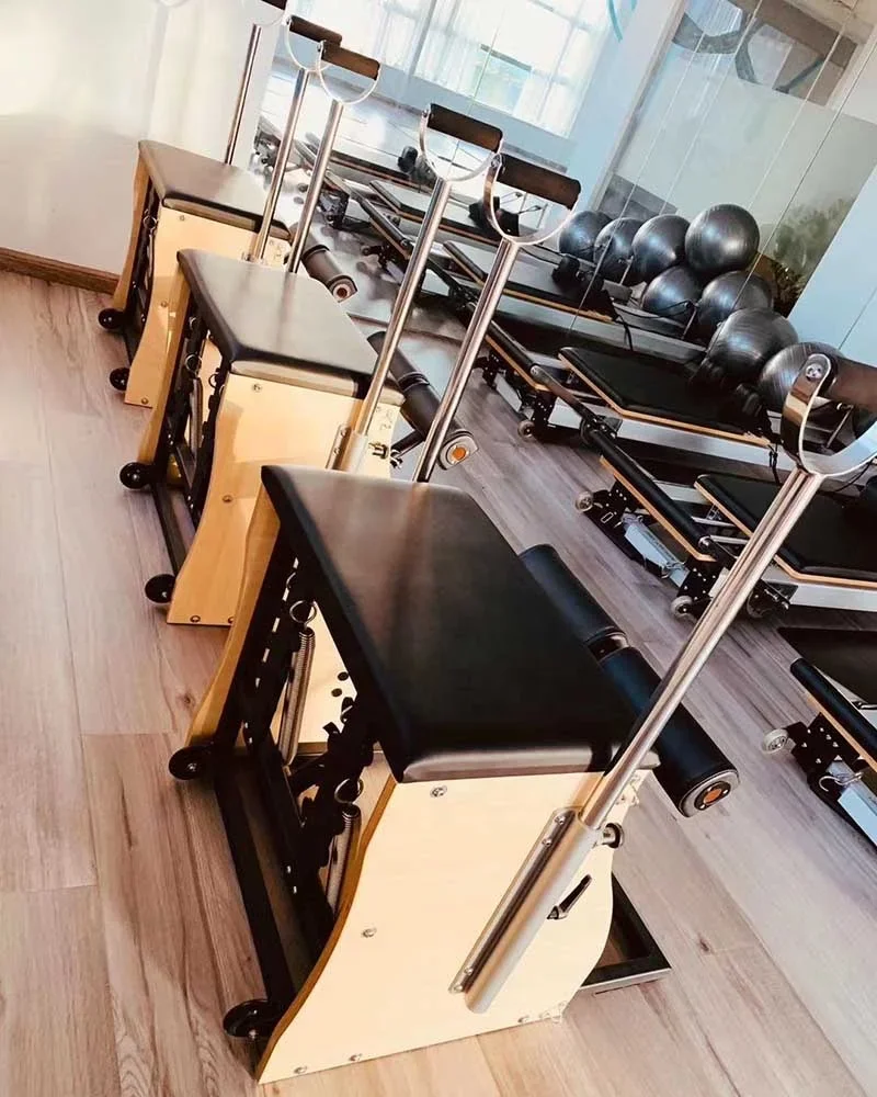 Queenlife Eco Wooden Handles 4 - Pilates Yoga Combo ulasan dan harga