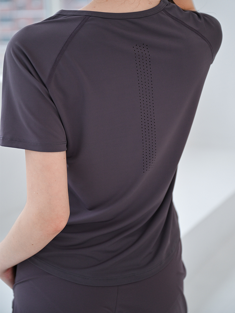 Breathable Thin Yoga T-Shirt f - Pilates Yoga Morning ulasan dan harga