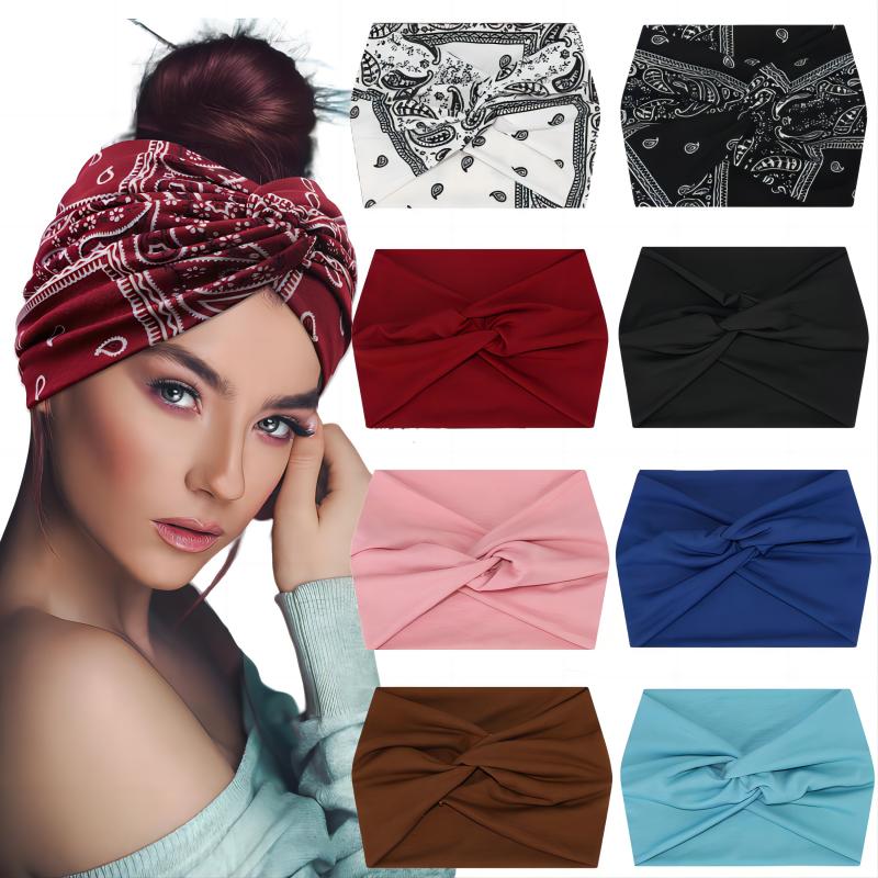 Wide Elastic Headband Hairband - Pilates Yoga Bar ulasan dan harga