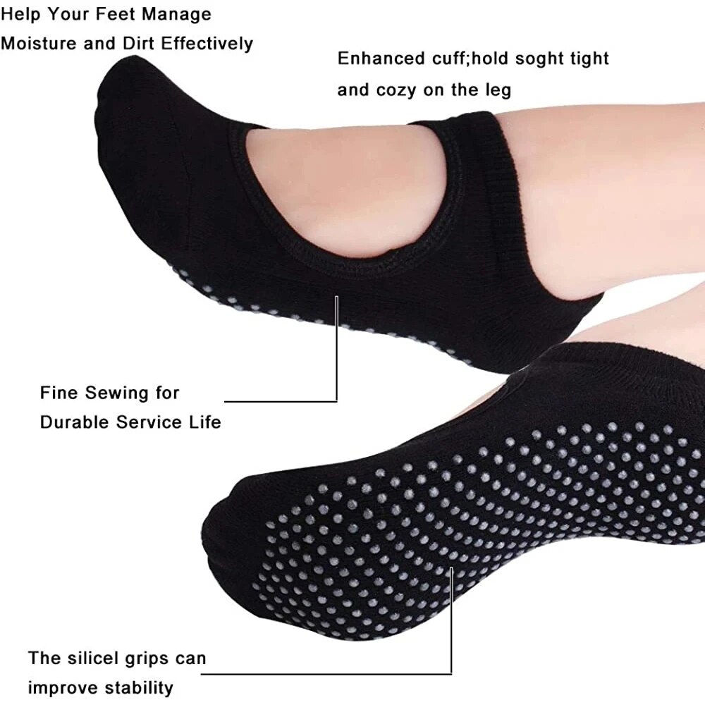 High Quality Women Yoga Socks  - Pilates Yoga And Gym ulasan dan harga