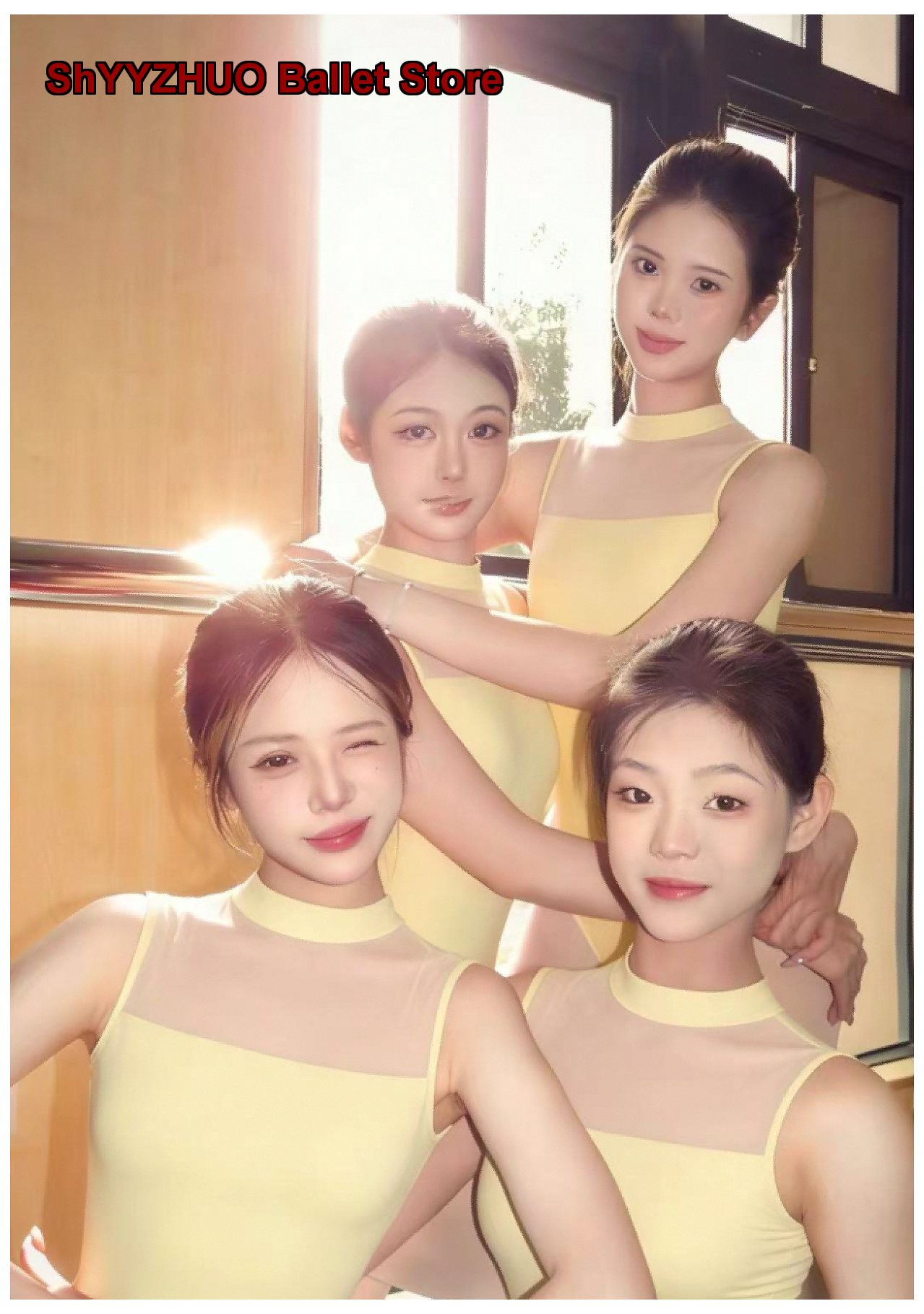 Dance Bodysuit with Stand Coll - Pilates Yoga Aerial ulasan dan harga