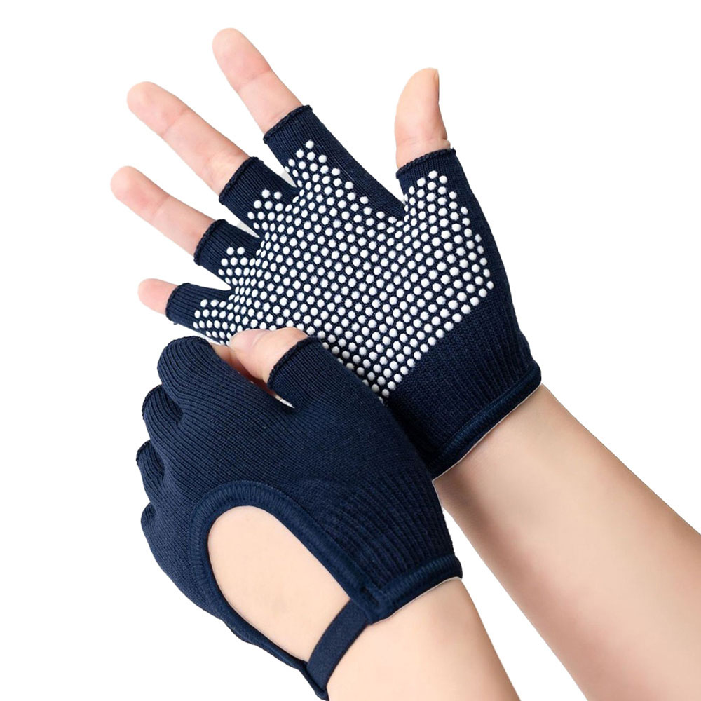 1Pair Half Finger Yoga Antisli - Pilates Yoga Aerial ulasan dan harga