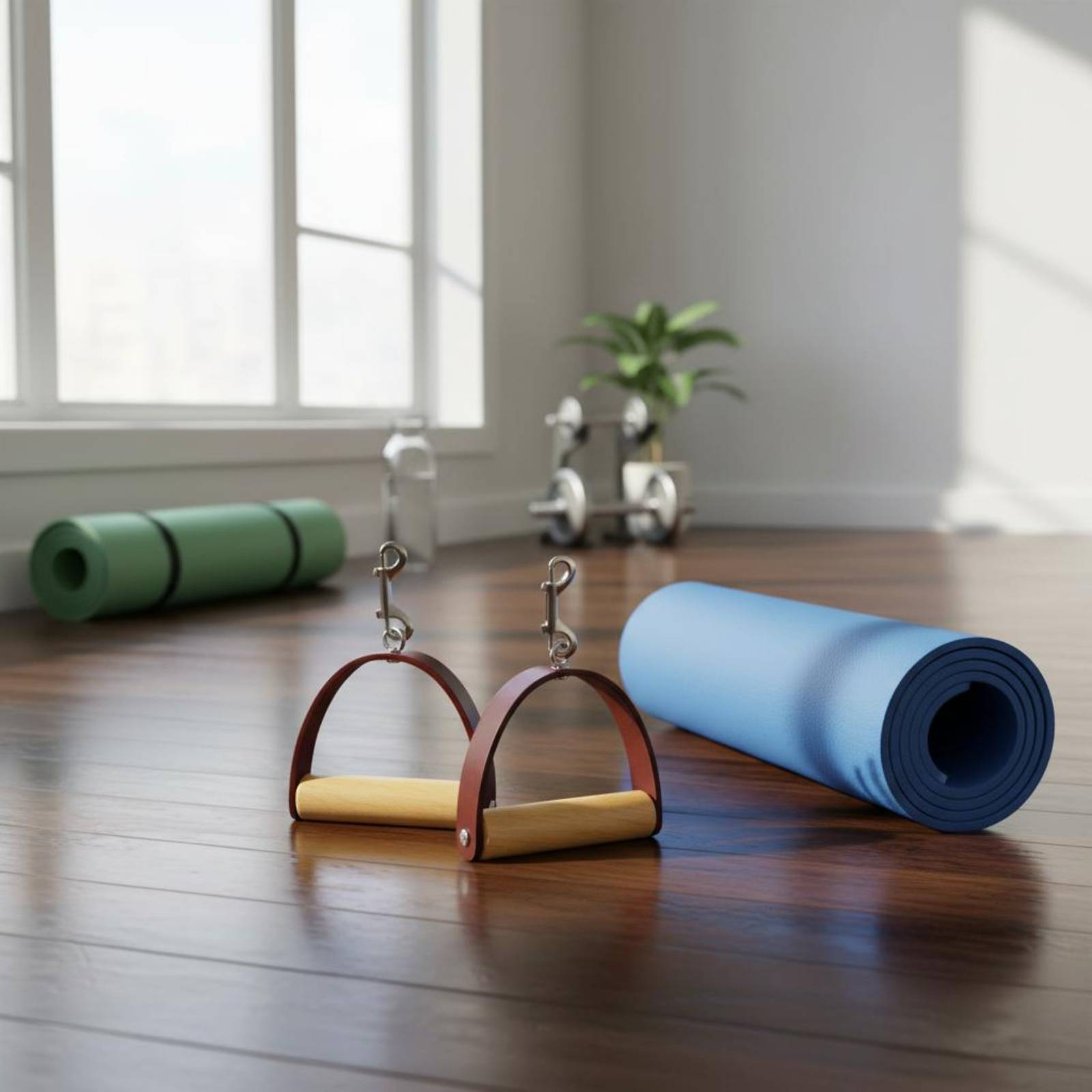 2 Pieces Pilates Reformer Hand - Pilates & Yoga Elastic Band ulasan dan harga