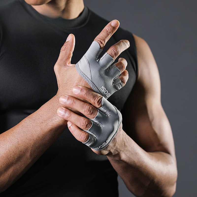 1Pair Four Finger Gloves Femal - Pilates Yoga Aerial ulasan dan harga