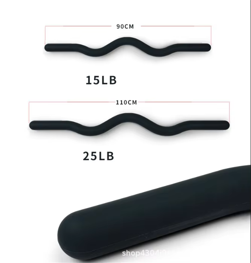 15LB Soft Toning Barbell, Non- - Pilates Yoga Bar ulasan dan harga
