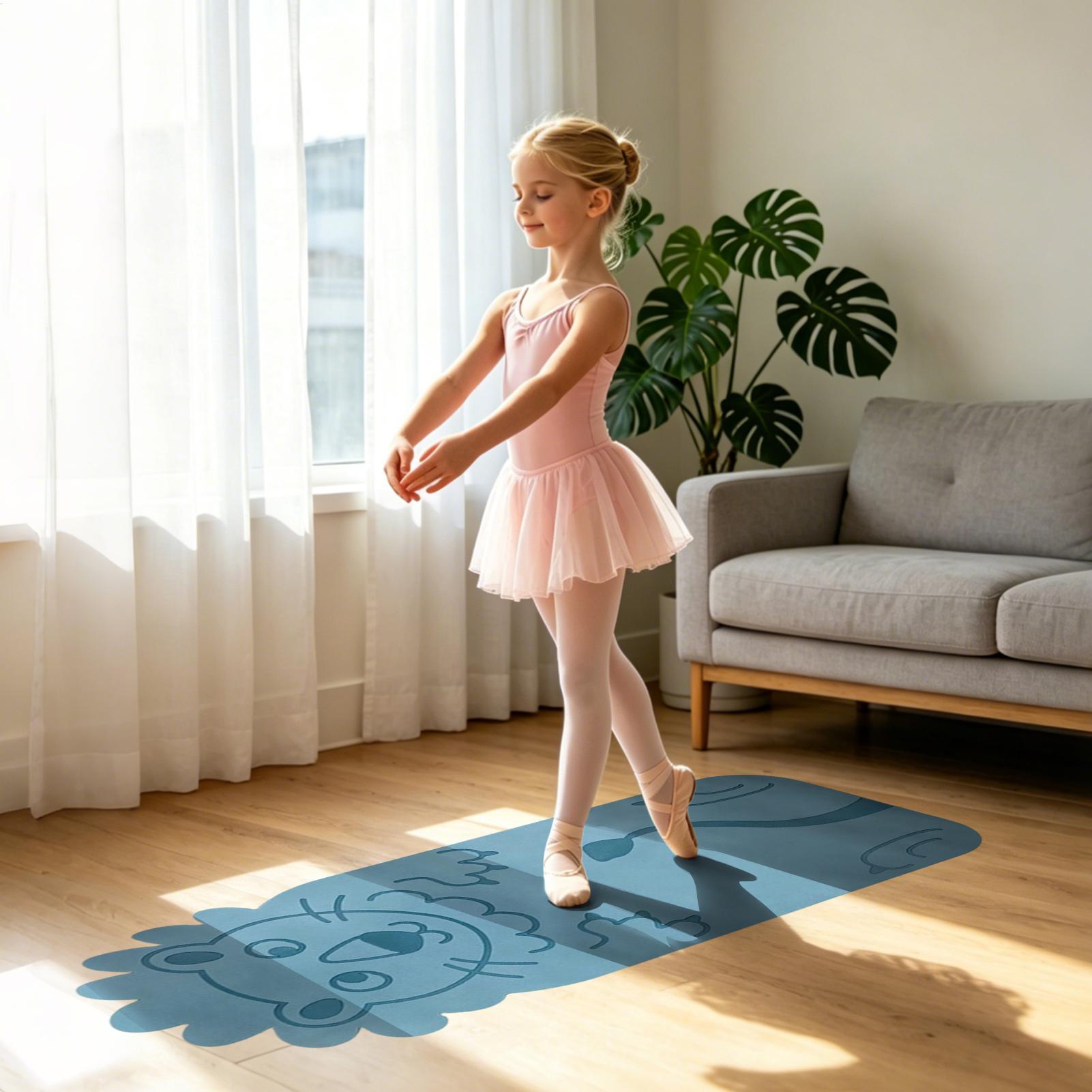 Child Yoga Mat Pilates Cartoon - Pilates Yoga Room ulasan dan harga