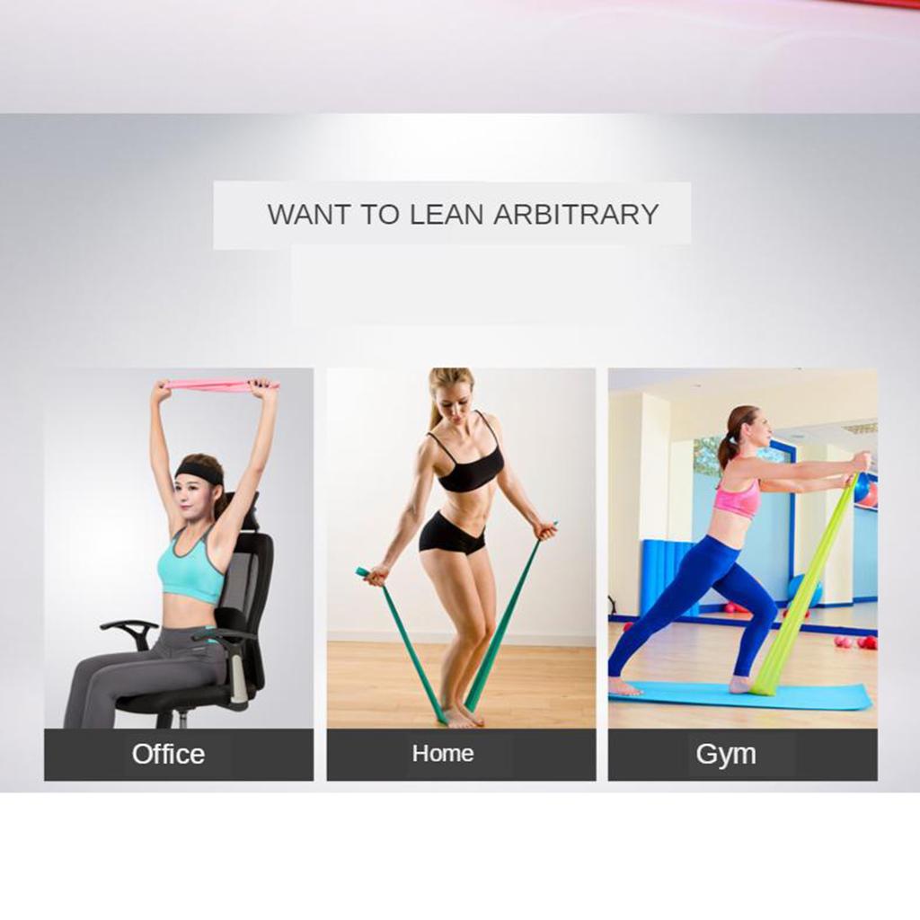 Long Stretch Exercise Bands TP - Pilates Yoga Weight Loss ulasan dan harga