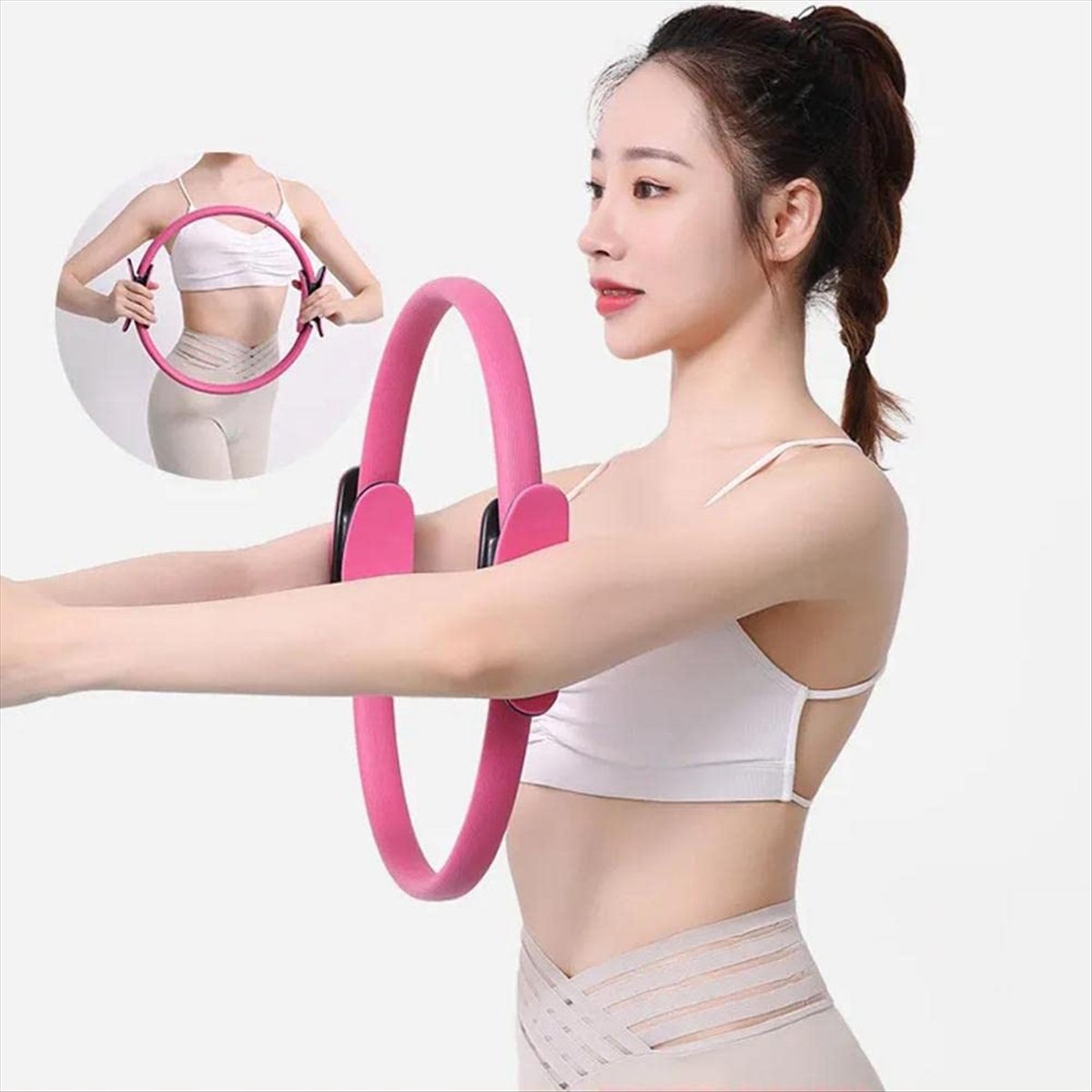 T34C Pilates Circle for & Scul - Pilates Yoga Weight Loss ulasan dan harga