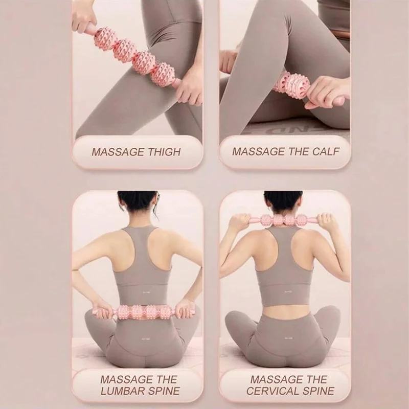  Massage Stick Leg Muscle Rel - Pilates Yoga Bar ulasan dan harga