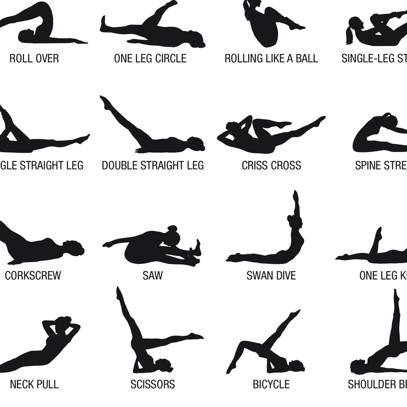 Frameless Pilates Workout Char - Pilates Yoga And Gym ulasan dan harga