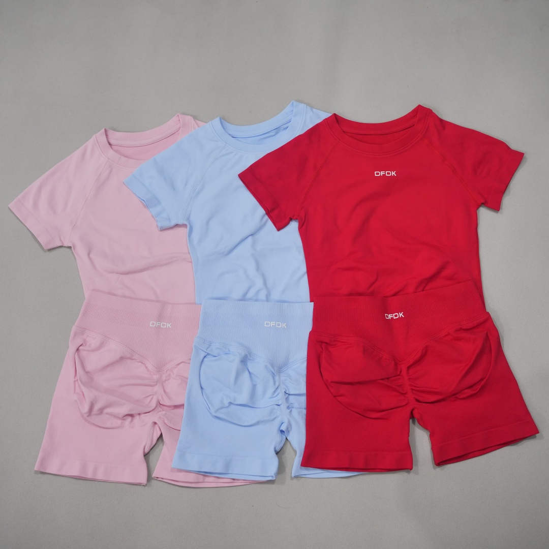 DF Women 2 Piece Seamless Yoga - Pilates Yoga Set ulasan dan harga