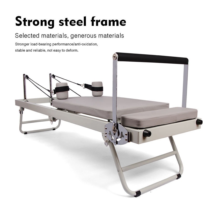 Large Folding Pilates Reformer - Pilates Yoga Weight Loss ulasan dan harga