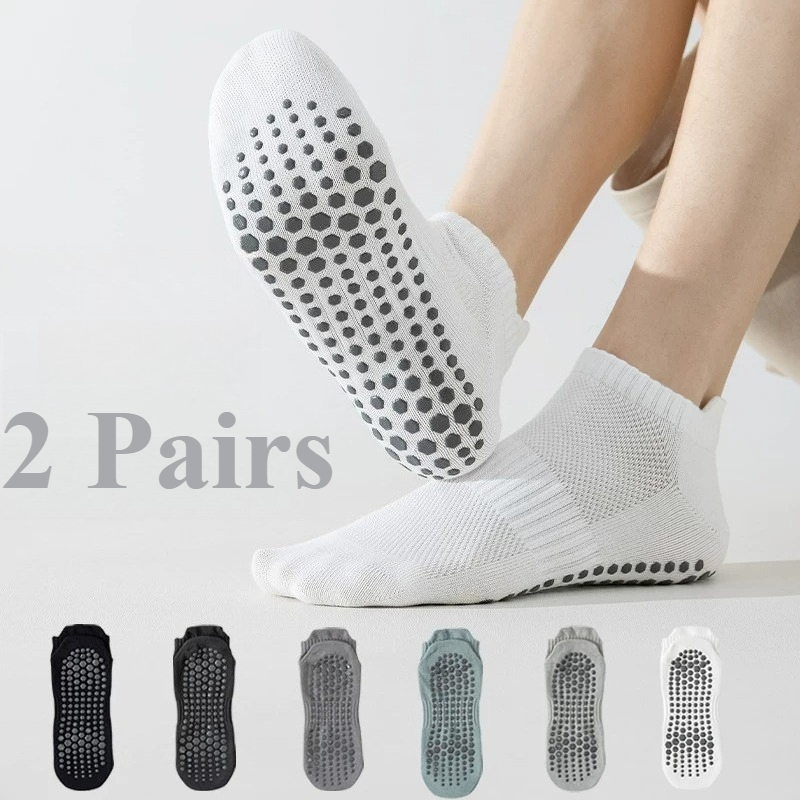 2/1Pairs Men Silicone Anti Sli - Pilates Yoga And Gym ulasan dan harga